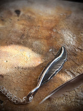 Load image into Gallery viewer, Feather Necklace -Hummingbird-
