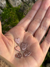 Load image into Gallery viewer, Copper Heart Ring -Engraved Heart Ritual・2026
