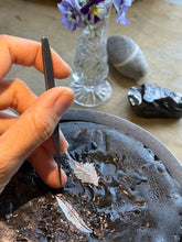 Load image into Gallery viewer, Feather Necklace -Heron-
