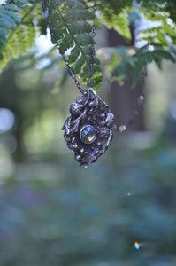 Moss Agate Tree Spirit Pendant