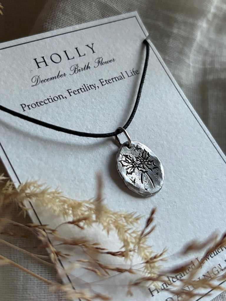 December Birth Flower -Holly-