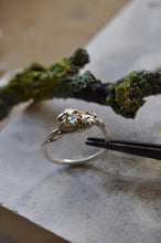 Load image into Gallery viewer, Snail &amp; Aquamarine Ring
