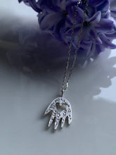 Load image into Gallery viewer, Heart n&#39; Hand Necklace -M -

