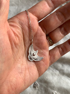 Hummingbird's Heart Necklace