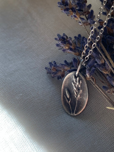 lavender necklace