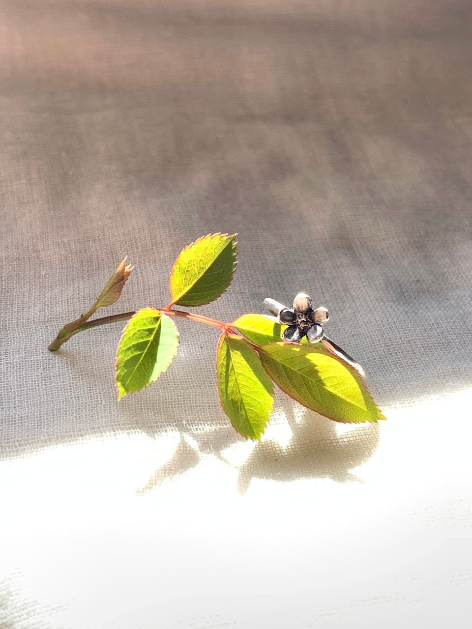 small flower ring