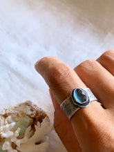 Load image into Gallery viewer, London blue topaz ring
