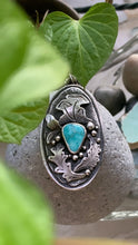 Load image into Gallery viewer, Forest Treasures -Mushrooms &amp; Turquoise- L
