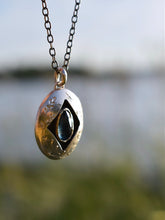 Load image into Gallery viewer, Shadow Box ✴︎London Blue Topaz ✴︎ e ✴︎
