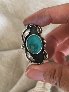 Kingman turquoise ring