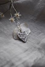 Load image into Gallery viewer, forget me not silver pendant, Canada
