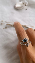 Load image into Gallery viewer, Enchanted Forest Dew Drops Rings ✴︎London Blue Topaz✴︎
