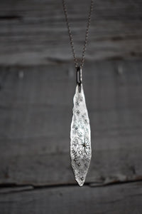 stardust silver necklace