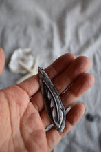 Load image into Gallery viewer, silver feather necklace canada
