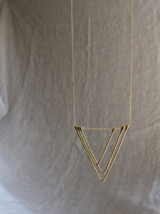 geometric necklace