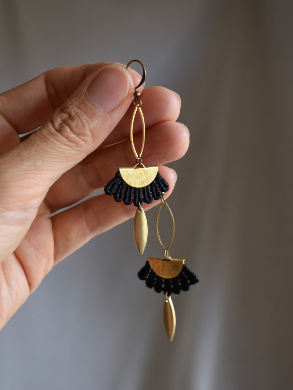 black lace earrings canada