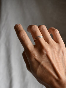 two tone thin ring