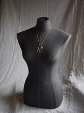 Load image into Gallery viewer, geometric gold necklace
