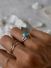 Load image into Gallery viewer, stackable turquoise ring
