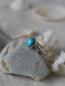 small turquoise ring