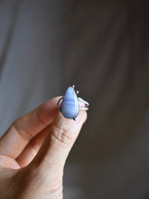 Load image into Gallery viewer, Dew Drop Ring ✴︎Drop Shape Blue Lace Agate✴︎
