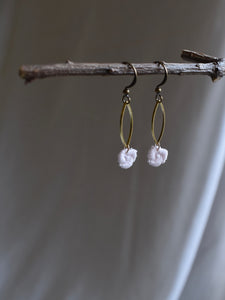 small lace earrings