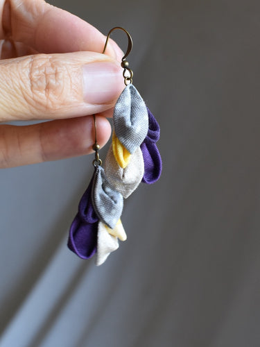 textile earrings for sale