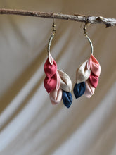 Load image into Gallery viewer, textile earrings
