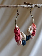 Load image into Gallery viewer, lightweight fabric earrings

