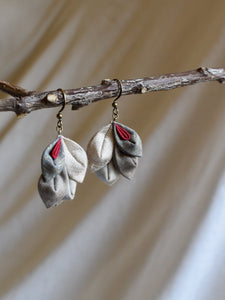 fabric earrings