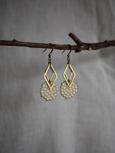 Load image into Gallery viewer, Tayan // Lace Earrings ✴︎Ivory✴︎
