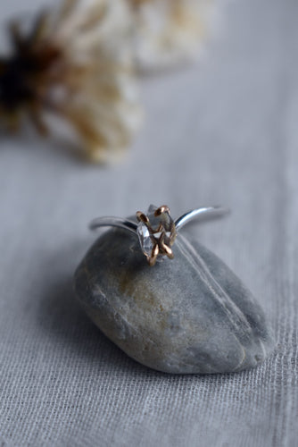 Herkimer Diamond Ring
