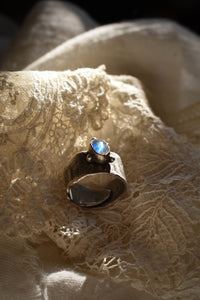 Blue Moonstone ring