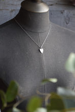 Load image into Gallery viewer, handcrafted silver heart pendant necklace for sale Canada

