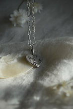 Load image into Gallery viewer, one of a kind silver heart pendant necklace Canada
