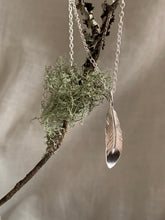 Load image into Gallery viewer, silver feather jewelry canada
