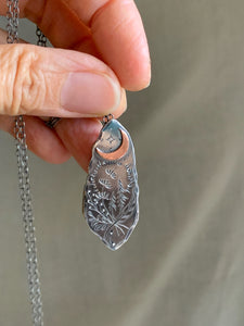 forest spirit  handcrafted silver jewelry Canada