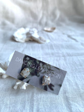 Load image into Gallery viewer, Solitaire Pebble Stud Earrings -12 different styles-
