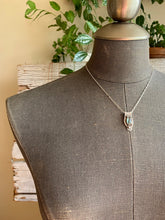 Load image into Gallery viewer, West Coast Nature -Owl Necklace- Green Kyanite
