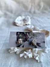 Load image into Gallery viewer, Solitaire Pebble Stud Earrings -12 different styles-
