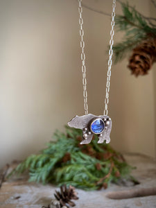 West Coast Nature -Tanzanite- Bear Necklace