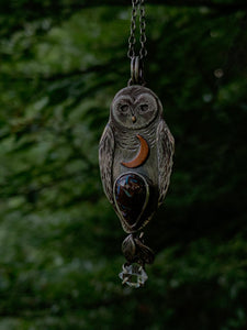 handcrafted owl necklace Canada