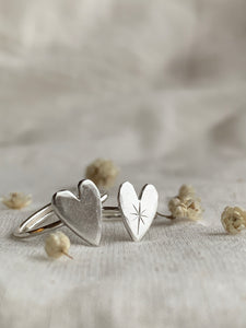 silver hearts