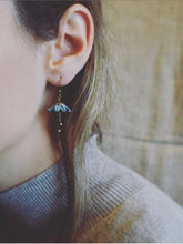 Load image into Gallery viewer, Ballerina // Lace Earrings ✴︎Forest Green✴︎
