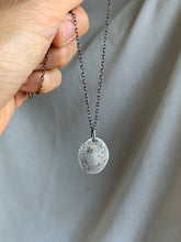 Load image into Gallery viewer, silver stardust necklace 
