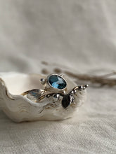 Load image into Gallery viewer, Enchanted Forest Dew Drops Rings ✴︎London Blue Topaz✴︎
