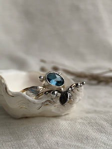 Enchanted Forest Dew Drops Rings ✴︎London Blue Topaz✴︎