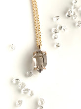 Load image into Gallery viewer, Herkimer Diamond Solitaire Pendant - G -
