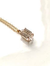 Load image into Gallery viewer, Herkimer Diamond Solitaire Pendant - F -
