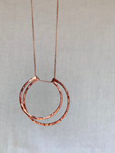 Load image into Gallery viewer, Geometric Copper Long Necklace ✴︎Sphere✴︎L✴︎Heavy Gauge
